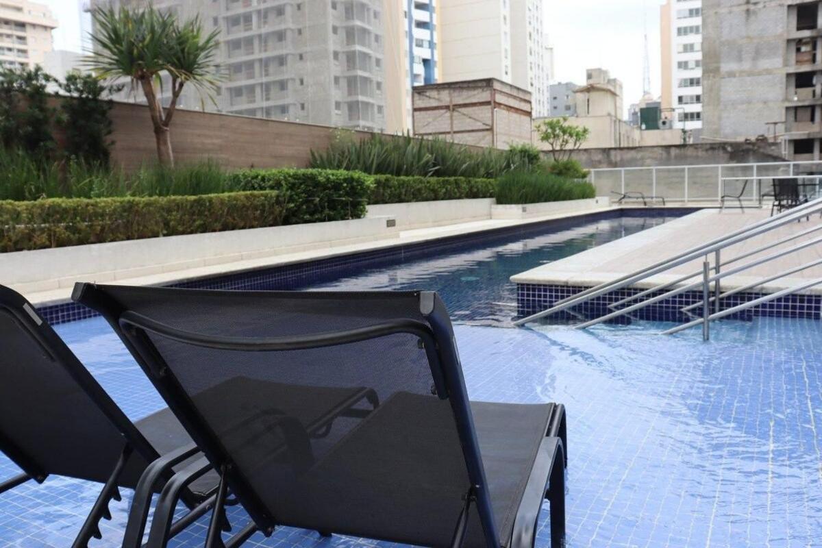 Unique 22º Estudio C/ Vista Incrivel Em Sp Vaga E Wifi 상파울루 외부 사진